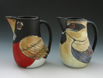 2 Bird Pitchers